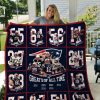 New England Patriots Legend Quilt Blanket V2
