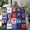 New England Patriots Legends Quilt Blanket V3