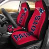 New England Patriots Red Car Seat Covers