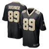 New Orleans Saints Dylan Soehner Nike Black NFL Game Jersey