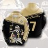 New Orleans Saints Taysom Hill Black Old Gold Pullover Hoodie