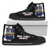New York Giants Baby Yoda High Top Shoes