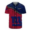 New York Giants Red Blue Baseball Jersey