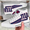 New York Giants White Blue High Top Shoes