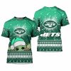 New York Jets Baby Yoda Christmas T-Shirt