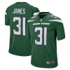 New York Jets Craig James Nike Green NFL Game Jersey