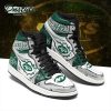New York Jets Green Grey Air Jordan 1 High Sneakers