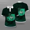 New York Jets Green Skull Polo Shirt