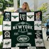 New York Jets Green White Est 1960 Quilt Blanket V2