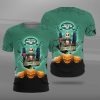 New York Jets Jack Skellington Halloween T-Shirt