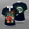 New York Jets Snoopy Halloween Polo Shirt