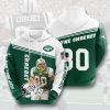 New York Jets Wayne Chrebet Green White Pullover Hoodie