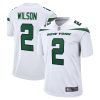 New York Jets Zach Wilson Nike White NFL Game Jersey