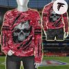 Atlanta Falcons Red Camo Skull Sweatshirt