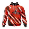 Cleveland Browns Custom Name Number MotoCross Concept Pullover Hoodie