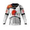 Cleveland Browns Custom Name Number Star Wars Sweatshirt