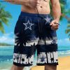 Dallas Cowboys Coconut Tree Men Beach Shorts