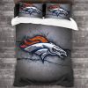 Denver Broncos Grey Bedding Set