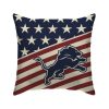 Detroit Lions American Decorative Square Pillow Case