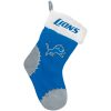 Detroit Lions Blue Grey Christmas Socks