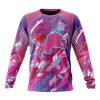 Detroit Lions Breast Cancer Sweatshirt