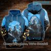 Detroit Lions Jason Voorhees Halloween Pullover Hoodie