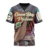 Green Bay Packers Custom Name Number Mandalorian And Baby Yoda T-Shirt