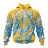 Indianapolis Colts Childhood Cancers Zip Up Hoodie