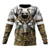 Indianapolis Colts Custom Name Number Deer Skull And Forest Sweatshirt