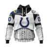 Indianapolis Colts Custom Name Number Star Wars Pullover Hoodie