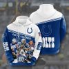 Indianapolis Colts Legends Blue White Pullover Hoodie