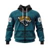 Jacksonville Jaguars Custom Name Number Native With Samoa Culture Zip Up Hoodie