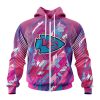 Kansas City Chiefs Breast Cancer Zip Up Hoodie