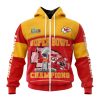 Kansas City Chiefs Super Bowl LVII Champions Zip Up Hoodie