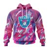 Las Vegas Raiders Breast Cancer Pullover Hoodie