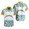 Los Angeles Chargers Special Floral Hawaiian Shirt