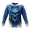 Los Angeles Chargers Special Kits With Skull Sweatshirt