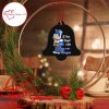 Los Angeles Rams Black Bell Shaped Ornament