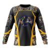 Los Angeles Rams Custom Name Number Camo Hunting Sweatshirt
