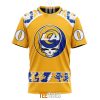 Los Angeles Rams Custom Name Number Grateful Dead T-Shirt