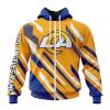 Los Angeles Rams Custom Name Number MotoCross Concept Zip Up Hoodie
