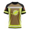 Miami Dolphins Custom Name Number Firefighter Uniform T-Shirt