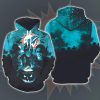 Miami Dolphins Jason Voorhees Halloween Pullover Hoodie