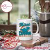 Miami Dolphins Super Bowl VIII Vintage White Ceramic Mug