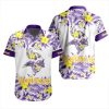 Minnesota Vikings Special Floral Hawaiian Shirt