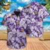 Minnesota Vikings Tropical Leafs Hawaiian Shirt