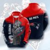 New England Patriots Baby Groot Pullover Hoodie