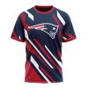 New England Patriots Custom Name Number MotoCross Concept T-Shirt
