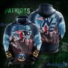 New England Patriots Jason Voorhees Halloween Pullover Hoodie