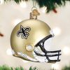 New Orleans Saints Helmet Custom Shaped Ornament